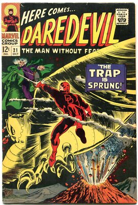 バットマン　デアデビル Daredevil #21 1966 - Marvel -VG/FN - Comic Book | eBay