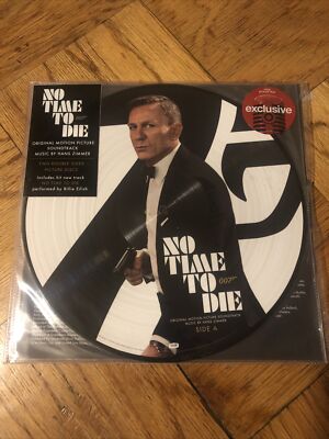 レア！NO TIME TO DIE オリジナルサウンドトラック レコード 2LP Hans Zimmer - No Time To Die (Original Motion Picture