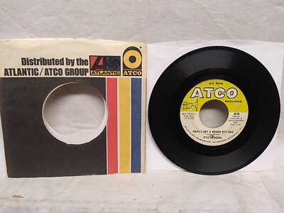 Otis Redding Papa's Got A Brand New Bag/ Direct Me 45 RPM ATCO Records 6636 1968