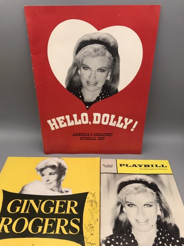 Ginger Rogers ""Calamity Jane"" 1962 signiertes Playbill Karussell Theater Will B. Able ""Able - Bild 22 von 24