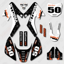 Orange Storm Racing Graphics Kit fits 13-25 Honda Crf50 CRF 50 Decals Stickers