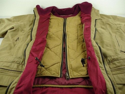 Men's XL Marmot Off Mountain Jacket Coat Leather Removable Insulated Vest 3-in-1 - Picture 16 of 24