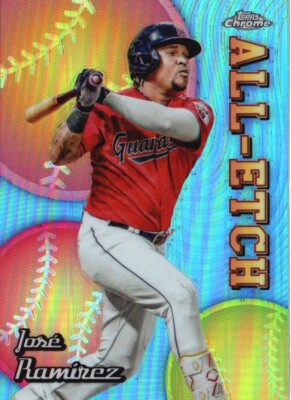 2024 Topps Chrome #CAE-17 Jose Ramirez Chrome All-Etch