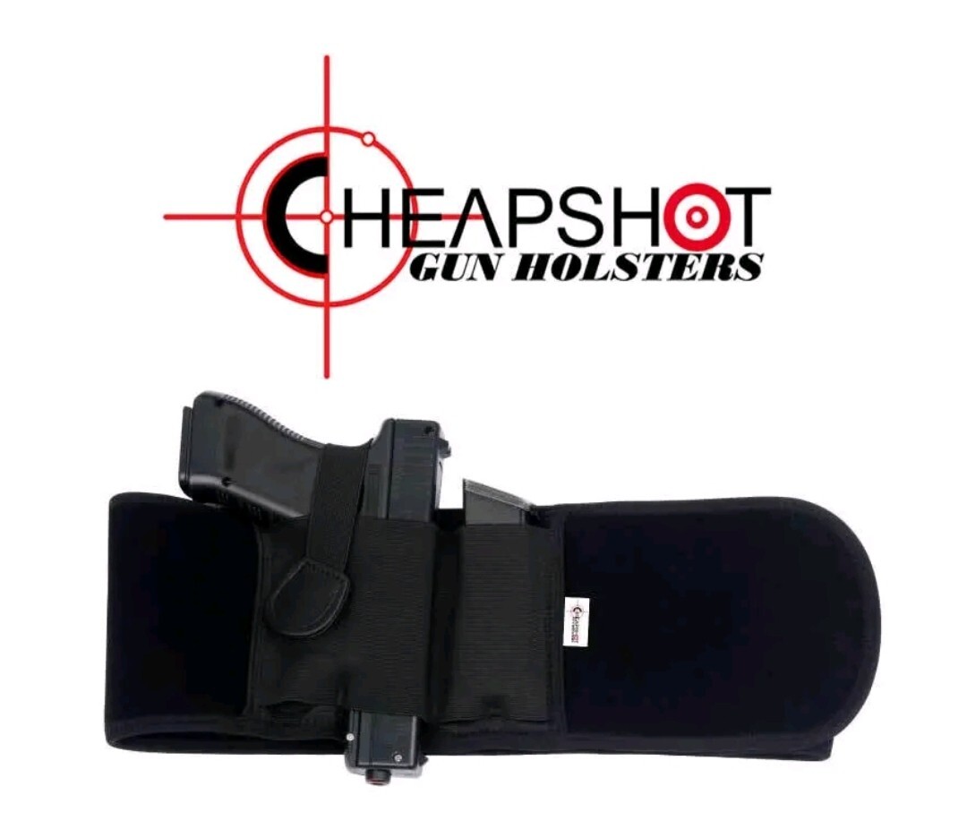CHEAPSHOT Tactical Waist Gun Holster Belt Concealed Carry Belly Pistol