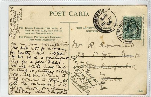 (Gr598-402) VENTNOR From East 1904 Used VG - Picture 2 of 2