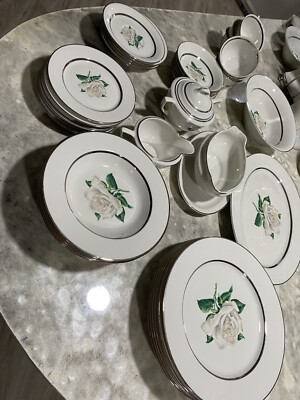Dishes set 41 pcs serving for 6 Governor s Mansion Vogue ceramic industries