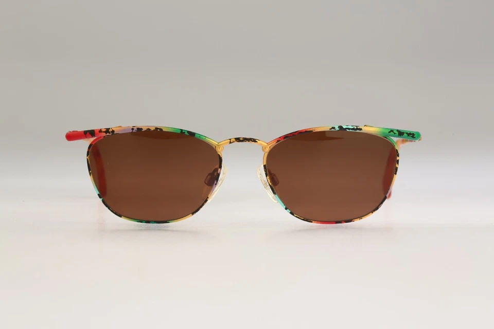 Gafas de sol Marc O'Polo by Metzler 3307 204, vintage años 90 coloridas cuadradas ojo de gato Foto 4 de 4