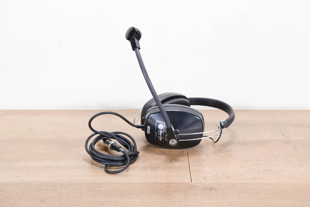 Clear Com CC 60 Double Ear Intercom Headset church owned CG00UQ0