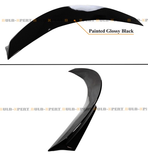 GLOSS BLACK DUCKBILL HIGHKICK REAR TRUNK SPOILER WING FOR 20-25 CORVETTE C8 Z51 - Picture 4 of 6