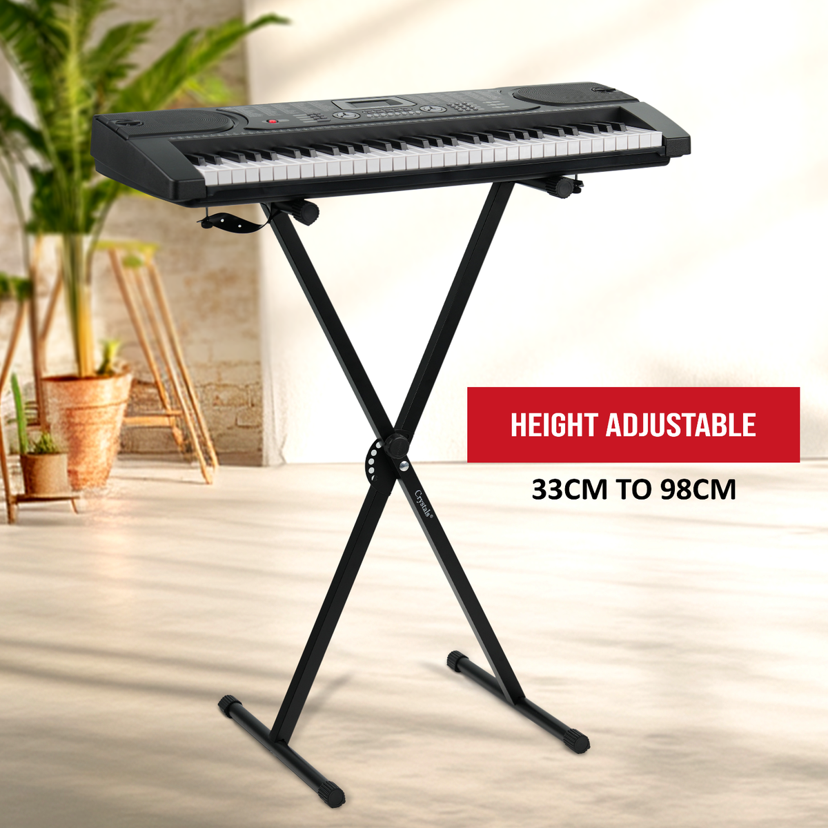 Electronic Piano Single X Stand Music Keyboard Standard Rack