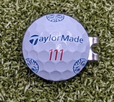 TaylorMade Limited Edition Tp5 Golf Ball Marker With Hat Clip Dia De Los Muertos