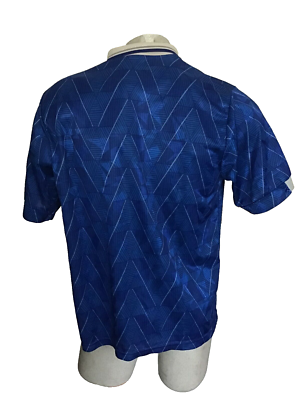 Maillot Everton Domicile Vintage 1989/1991 - Umbro, Taille L, Occasion (état Moyen)