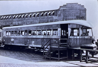 1st Bullet Rail Car, Atlantic City 1931 Railroad Locomotive 35mm art ...