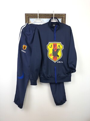 Vintage Adidas Japan Football Suit Soccer Set Jacket Pants Track