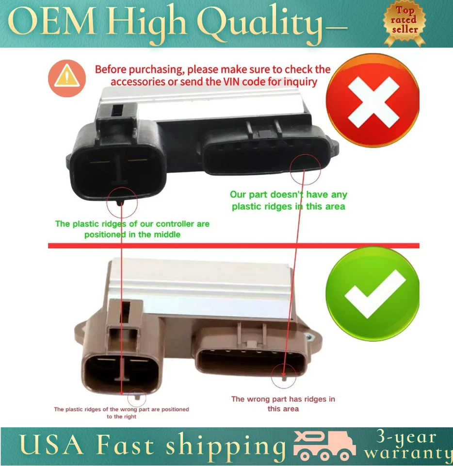 OEM Air Injection Control Driver For Land Cruiser Tundra Lexus LX570 89581-34051 - Image 2 of 4