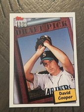 1994 Topps - #761 David Cooper (RC) Seattle Mariners #5 Draft Pick 