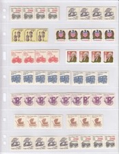 Lighthouse Vario 7C Stamp Stock Pages 7 Rows Pack of 5 Clear Free US Shipping