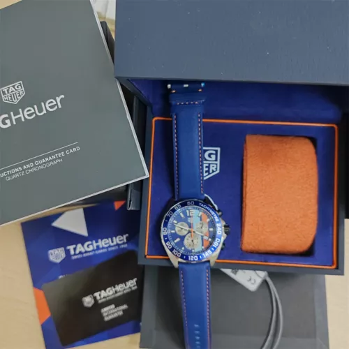 Tag Heuer Formula 1 Quartz Chronograph Gulf Men's Watch CAZ101N.FC8243 - Picture 10 of 11