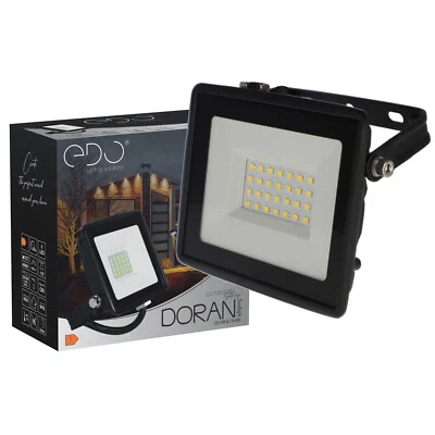Projecteur LED extérieur étanche DORAN 20W 4000K IP65 EDO SOLUTIONS