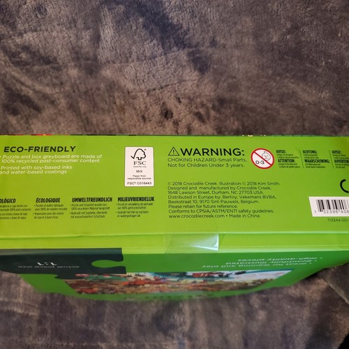 Crocodile Creek Tag im Zoo Puzzle 48 Stck. 18x24 Alter 4+ Neu Versiegelt - Bild 8 von 8