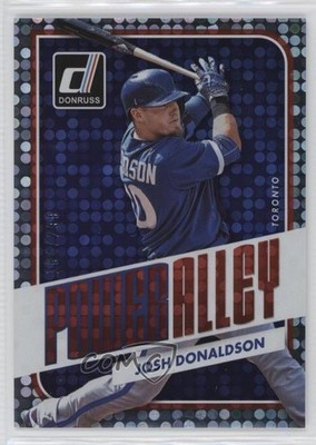 2016 Panini Donruss Power Alley Disco /299 Josh Donaldson #PA3 10u3