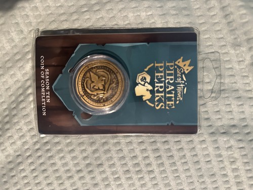 Moneda de finalización de la temporada 10 de Sea of Thieves rara Pirate Perks - Imagen 6 de 6