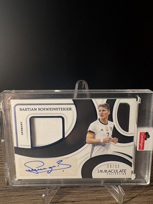 Bastian Schweinsteiger Patch Auto /10 Panini Immaculate 2024/25 Germany