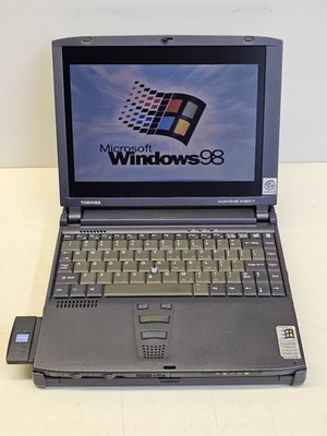 Toshiba Portégé 3480CT Pentium III 600 192MB 10GB Windows 98 SE +
