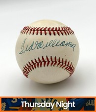 TED WILLIAMS SIGNED AUTO OFFICIAL MLB RAWLINGS BASEBALL PSA COA