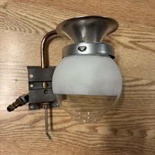 Vintage Sunbeam Sun-lite Gas Lamp S-400 Shasta Aristocrat Trailer Light Globe Vintage Sunbeam Sun-lite Gas Lamp S-400 Shasta Aristocrat Trailer Light Globe