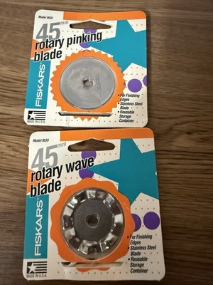 Fiskar Rotary Wave And Pinking Blade