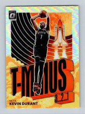 2021-22 Donruss Optic T-Minus 3...2...1... Holo #6 Kevin Durant