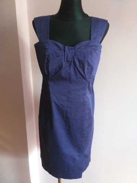Women Marella Dress Purple Cotton 38 / M / 46