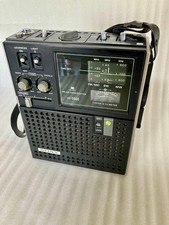 Sony ICF-5500 Skysensor Portable Radio FM MIC Tested Vintage Japan