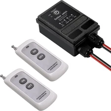DC12V Waterproof Remote Control Relay Switch,984ft Long Range 12V 300M switch