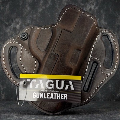 Tagua Right Hand Open Top Belt Holster for Ruger P345R (With Rail)