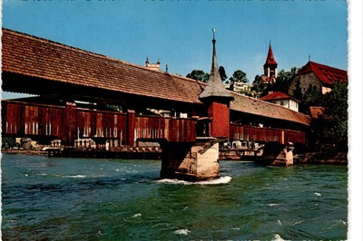 KRUGER, LUZERN, 950/1, Spreuerbrücke, Postcard