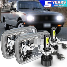 For Isuzu Pickup 1984-1995 2pcs 5x7 7x6 Led Headlights High-low Beam Dot New For Isuzu Pickup 1984-1995 2pcs 5x7 7x6 Led Headlights High-low Beam Dot New