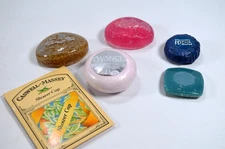 Lot Of 5 BARS  of Assorted Bath Bar Soap All Sealed & New