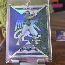 2025 Panini Crusade Nick Kurtz Oakland Athletics Rookie Card #69