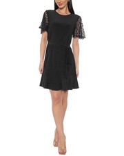Tash + Sophie Lace Sleeve Dress Women's