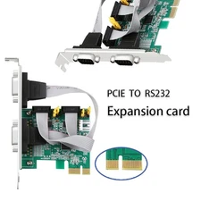 Expansion card PCIE to serial port card Riser Card Serial port Controller Card