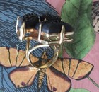 Vintage Druzy Quartz Ring GP Size 7 — photo 6
