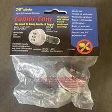Combi-Cam 7/8  Combination Cam Lock Keyless Cabinet Drawer Security Lock