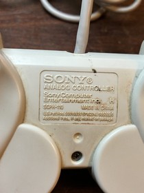 PS1 Playstation One Video Game Console Complete AC adapter AV Cables, Controller