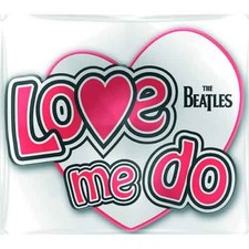 The Beatles Love Me Do Car Rubber Magnet