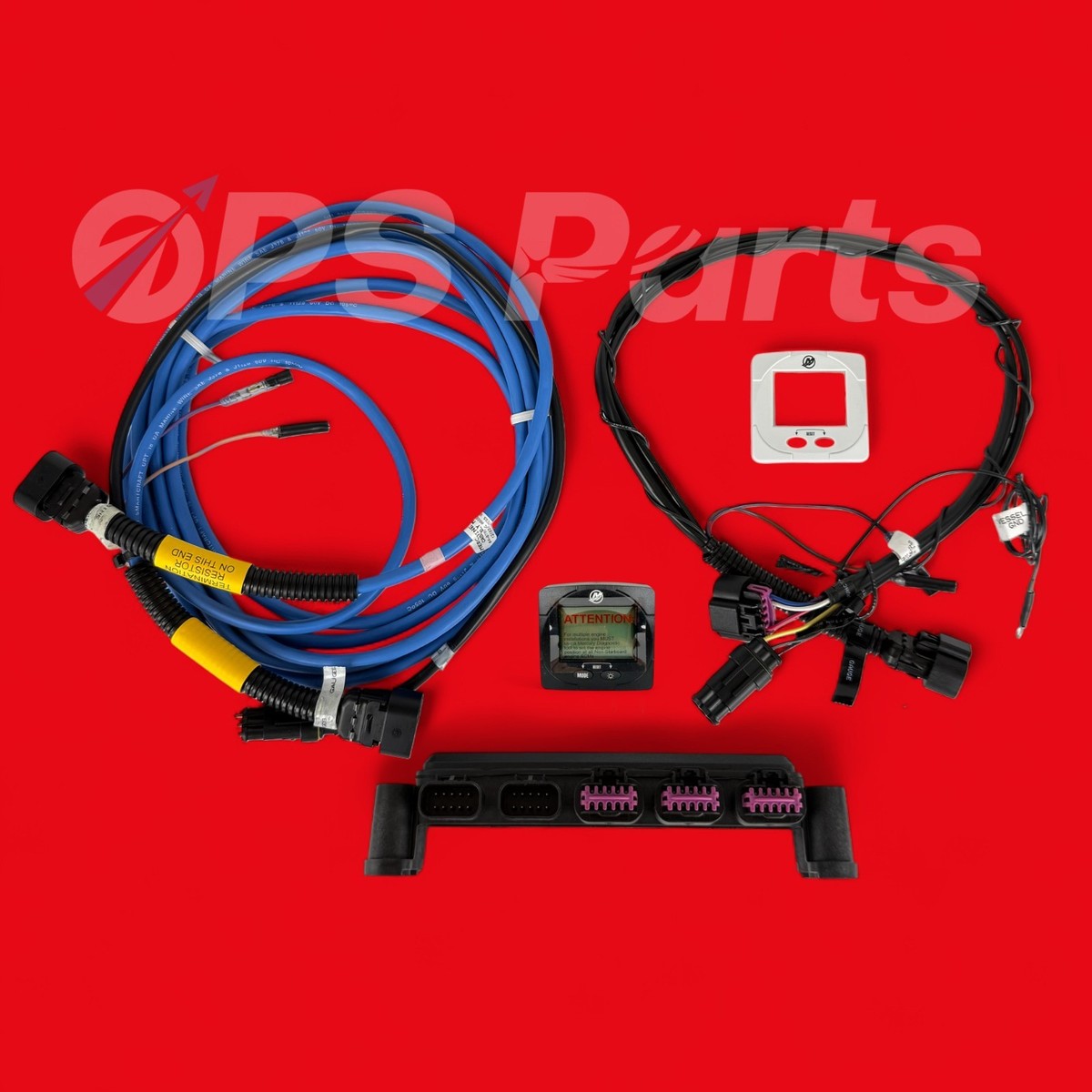 Mercury New Smartcraft Monitor Kit + Harness + JBox + Bezel - Part