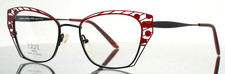 LAFONT Maud 6530 Red Black Womens Cat Eye Ful...