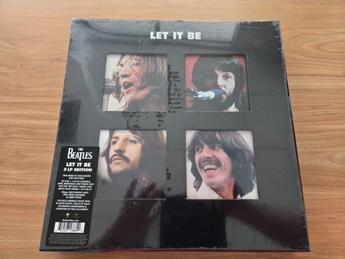 The Beatles - Let It Be. Super Deluxe Vinyl 5x12" + Hardback Box Set NEW SEALED