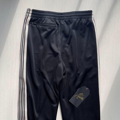 NEEDLES Track Pants Straight Black MR523 Size-XS Used | eBay